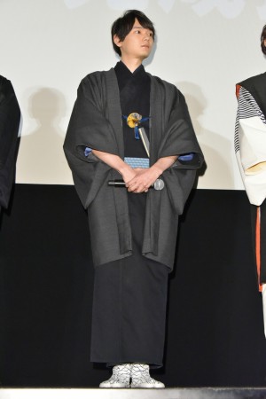 古川雄輝、『曇天に笑う』完成披露舞台挨拶に登壇