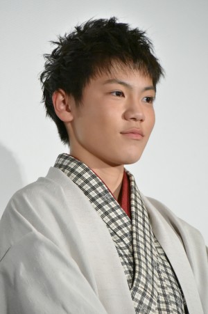 若山耀人、『曇天に笑う』完成披露舞台挨拶に登壇