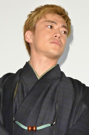 大東駿介、『曇天に笑う』完成披露舞台挨拶に登壇