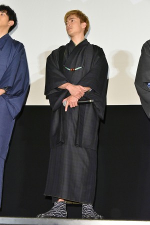 大東駿介、『曇天に笑う』完成披露舞台挨拶に登壇