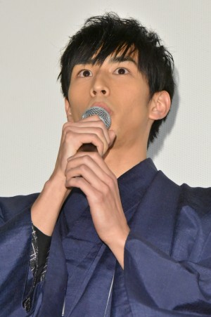 市川知宏、『曇天に笑う』完成披露舞台挨拶に登壇