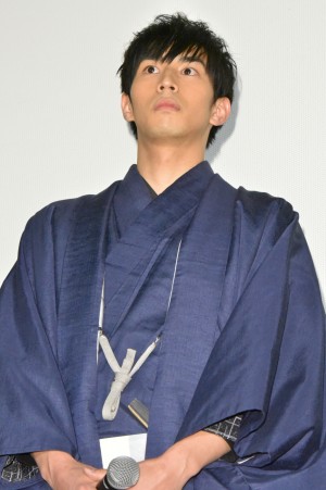 市川知宏、『曇天に笑う』完成披露舞台挨拶に登壇