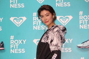 森星、「ROXY FITNESS」新アンバサダー就任発表会に出席