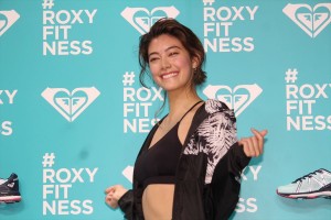 森星、「ROXY FITNESS」新アンバサダー就任発表会に出席