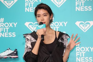 森星、「ROXY FITNESS」新アンバサダー就任発表会に出席