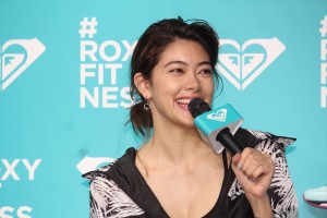 森星、「ROXY FITNESS」新アンバサダー就任発表会に出席