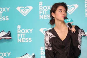 森星、「ROXY FITNESS」新アンバサダー就任発表会に出席