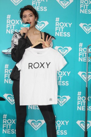 森星、「ROXY FITNESS」新アンバサダー就任発表会に出席