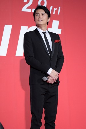福山雅治、映画『マンハント』ジャパンプレミアに登壇