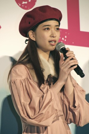 森川葵、映画『リバーズ・エッジ』完成披露試写会に登壇