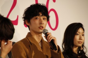 上杉柊平、映画『リバーズ・エッジ』完成披露試写会に登壇