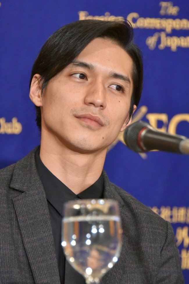 【二次使用不可】『羊の木』日本外国特派員協会 記者会見20180131