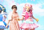 引坂理絵（野乃はな/キュアエール役）、『HUGっと！プリキュア』『映画プリキュアスーパースターズ！』合同会見に登場