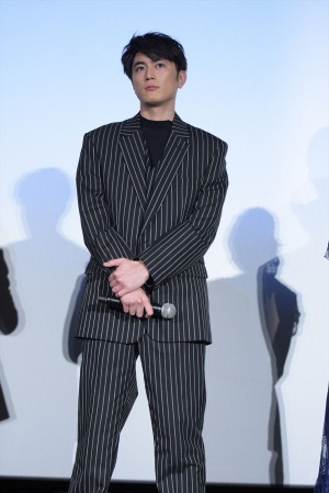 間宮祥太朗、映画『不能犯』初日舞台挨拶に登壇