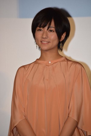 木村文乃、『羊の木』初日舞台挨拶にて