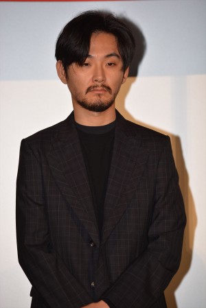 松田龍平、『羊の木』初日舞台挨拶にて