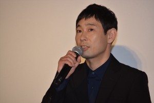 水澤紳吾、『羊の木』初日舞台挨拶にて