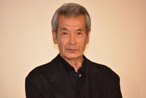 田中泯、『羊の木』初日舞台挨拶にて