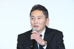 松重豊、『バイプレイヤーズ～もしも名脇役がテレ東朝ドラで無人島生活したら～』記者会見に登場