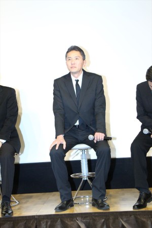 松重豊、『バイプレイヤーズ～もしも名脇役がテレ東朝ドラで無人島生活したら～』記者会見に登場