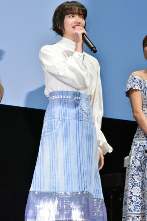 小松菜奈、『坂道のアポロン』完成披露舞台挨拶に登壇