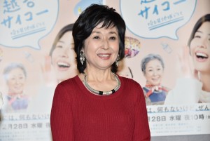 竹下景子、埼玉発地域ドラマ『越谷サイコ―』完成試写会に登場