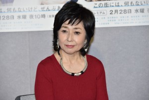 竹下景子、埼玉発地域ドラマ『越谷サイコ―』完成試写会に登場