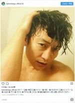 香取慎吾、シャワー中のサービスショット披露　ファン「心臓止まるかと思った」