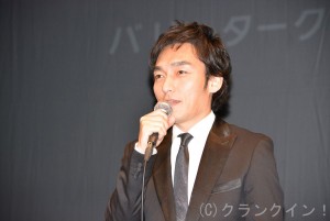 草なぎ剛、『バリーターク』制作発表会に登壇