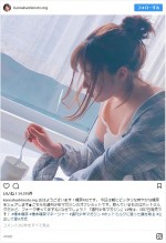 【写真】橋本環奈、胸元チラリ…グラビアオフショットに絶賛の声