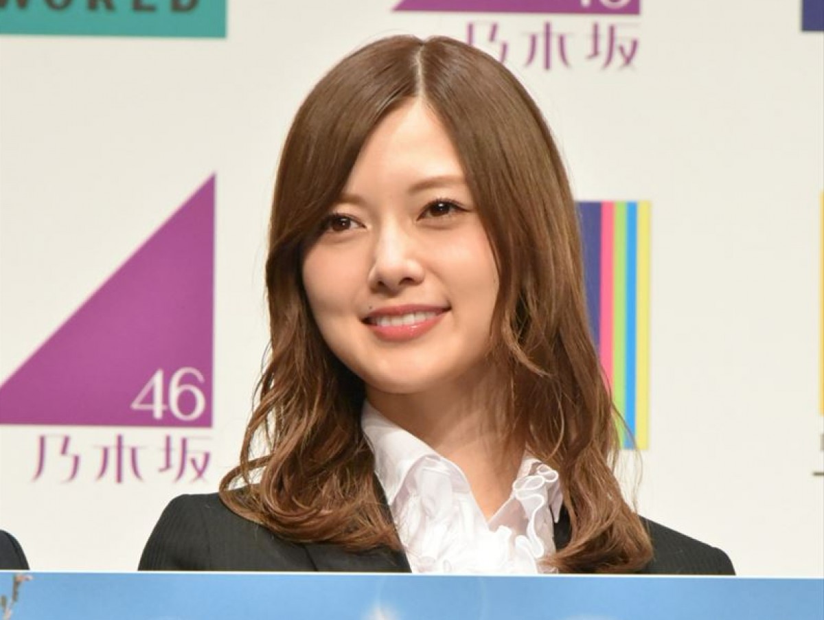 白石麻衣、「はるやま/P.S.FA フレッシャーズキャンペーン」新CM発表会に出席