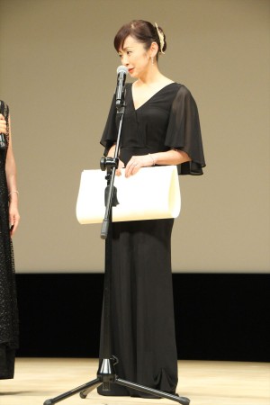 斉藤由貴、『第60回ブルーリボン賞』授賞式に登壇