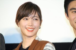 本田翼、『今夜、ロマンス劇場で』初日舞台挨拶にて