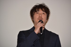 新井浩文、『犬猿』初日舞台挨拶にて