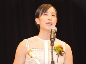 「2017年 第91回キネマ旬報ベスト・テン」表彰式に出席した石橋静河