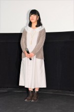 石見舞菜香『さよならの朝に約束の花をかざろう』完成披露イベントにて