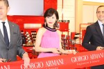 渡辺麻友、「GIORGIO ARMANI beauty 阪急うめだ本店 オープニングセレモニー」に登場