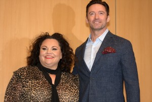 キアラ・セトル＆ヒュー・ジャックマン、『グレイテスト・ショーマン』来日記者会見にて