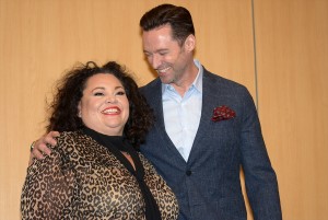 キアラ・セトル＆ヒュー・ジャックマン、『グレイテスト・ショーマン』来日記者会見にて