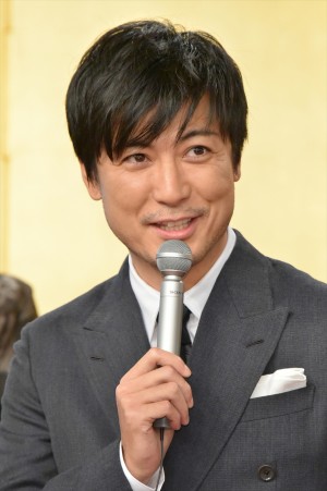 玉山鉄二、NHK大河ドラマ『西郷どん』新出演者発表会見に登場