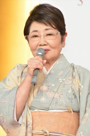 泉ピン子、NHK大河ドラマ『西郷どん』新出演者発表会見に登場