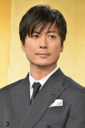 玉山鉄二、NHK大河ドラマ『西郷どん』新出演者発表会見に登場