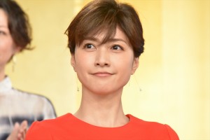 内田有紀、NHK大河ドラマ『西郷どん』新出演者発表会見に登場