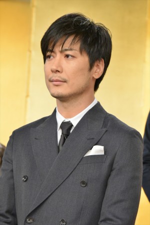 玉山鉄二、NHK大河ドラマ『西郷どん』新出演者発表会見に登場