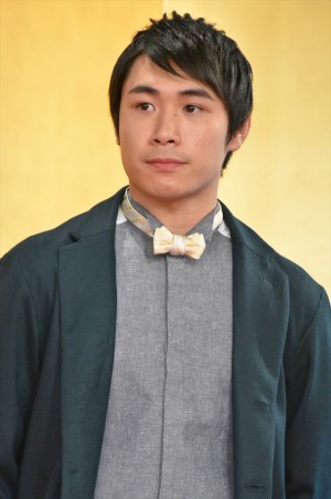 斎藤嘉樹、NHK大河ドラマ『西郷どん』新出演者発表会見に登場