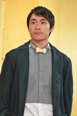 斎藤嘉樹、NHK大河ドラマ『西郷どん』新出演者発表会見に登場