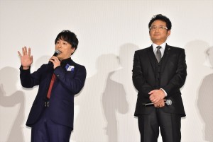 関智一、船越英一郎、『劇場版Infini‐T Force／ガッチャマン さらば友よ』完成披露上映会に登壇
