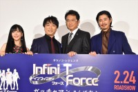 『劇場版Infini‐T Force／ガッチャマン さらば友よ』完成披露上映会にて