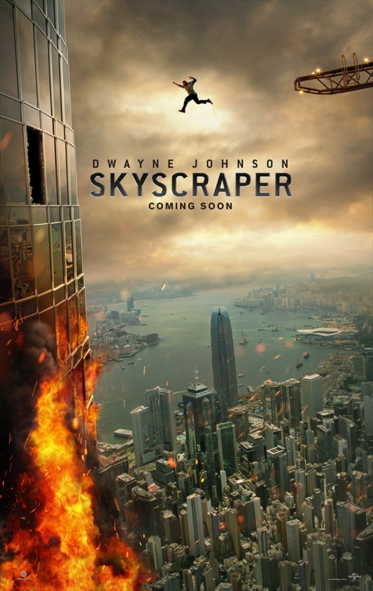 D・ジョンソンが超高層ビルで大暴れ！ 『スカイスクレイパー』9月公開　予告到着