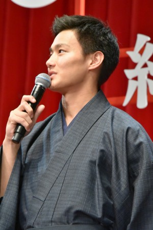 野村周平、『ちはやふる‐結び‐』完成披露試写会舞台挨拶に登壇